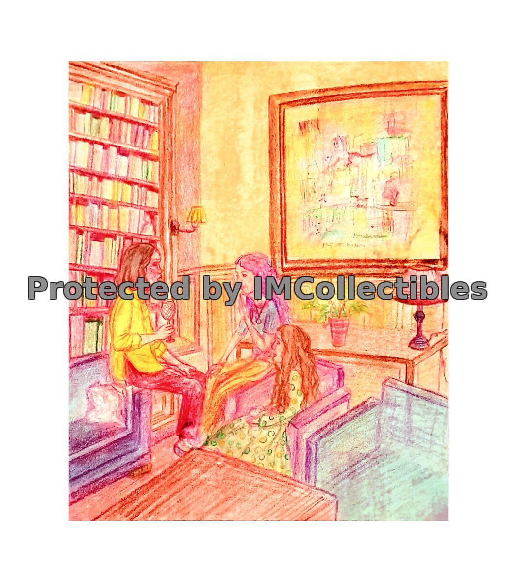 Hani's coloredpencil artpieces